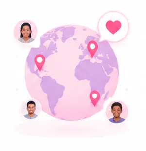 People from everywhere